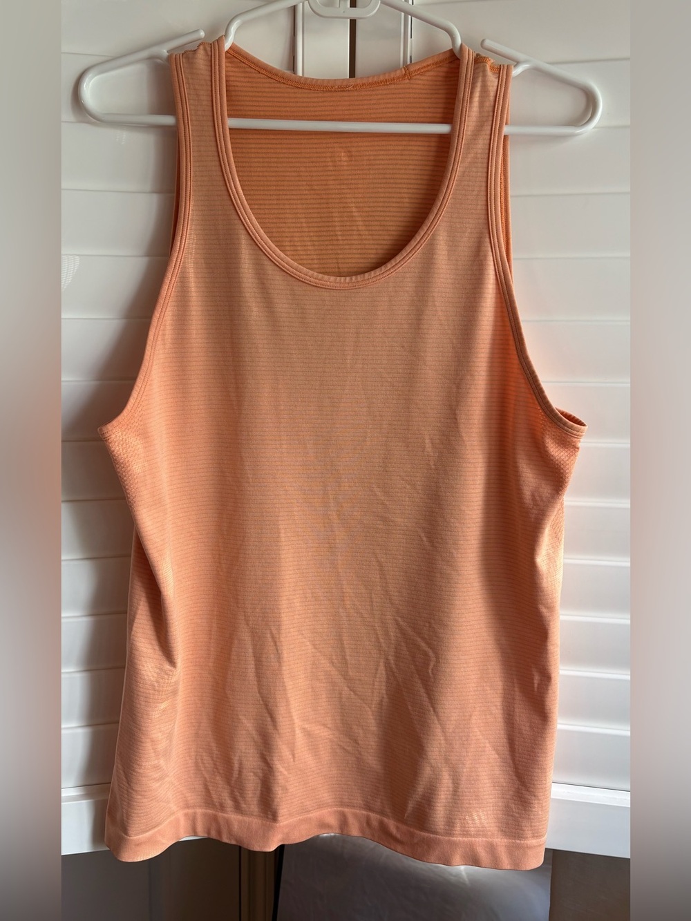 Lululemon tank, orange, size 8-10 (guess)